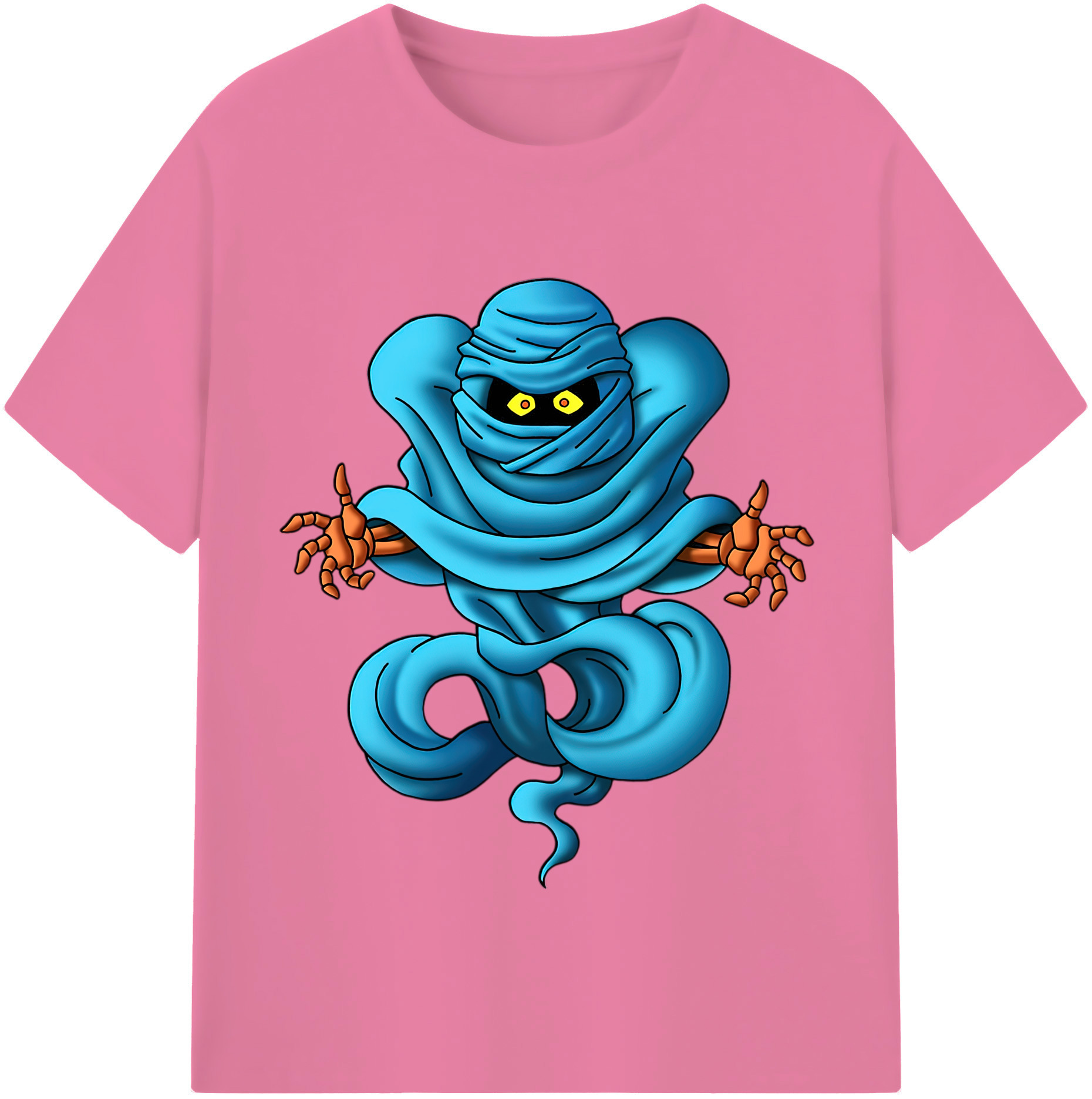 （画像用） ドラゴンクエスト Doragon Kuesuto Dragon Quest 綿100％半袖Tシャツ（フロントプリント）